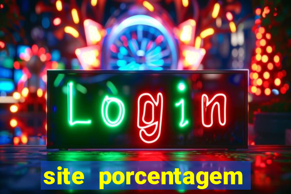 site porcentagem slots pg